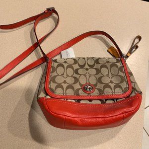 Coach Vermillion Bag NWT